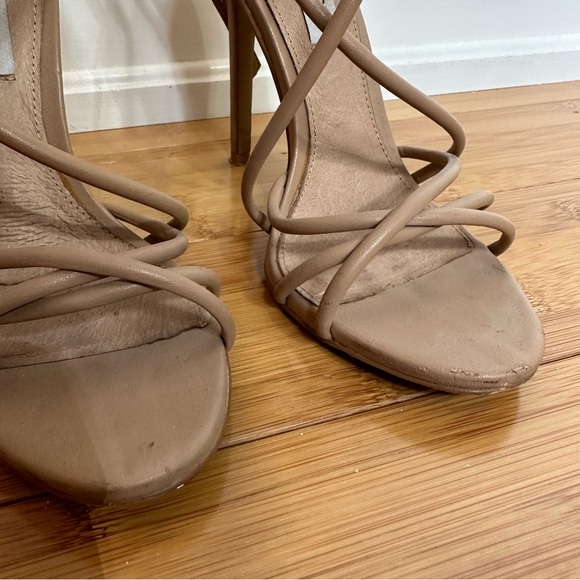 STEVE MADDEN NUDE STRAPPY HEEL - Picture 5 of 5